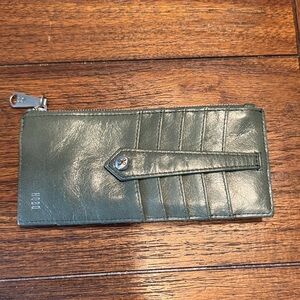 HOBO Green Leather Wallet